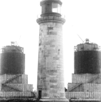 Work began on building the Mystery Towers in Shoreham Harbour in 1918