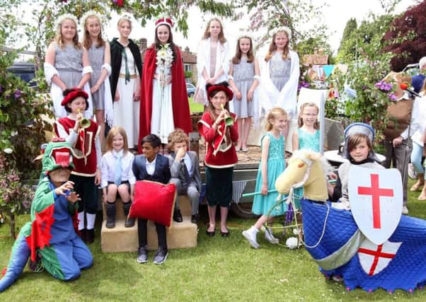 The key figures in the May Queen ceremony at Fernhurst Revels. Pictures: Derek Martin DM17524441a
