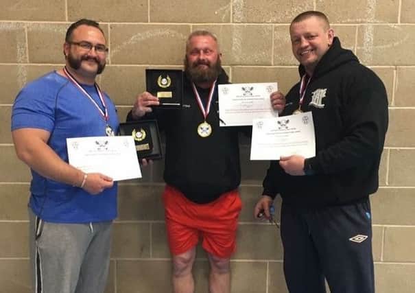 Three of the seven powerlifters who have qualified for the British championships