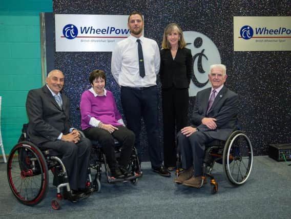 Jane Blackburn received a Lifetime Award for her services to Paralympic/wheelchair sport at the awards evening at the Inter Spinal Unit Games 2017 hosted by Wheelpower at Stoke Mandeville Stadium.
Picture by: GEO Pictorial/George S Blonsky