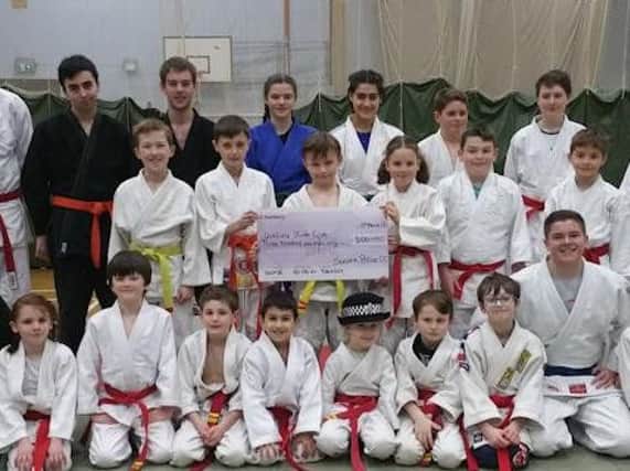 Uckfield Judo Club receive 300 for new training mats
