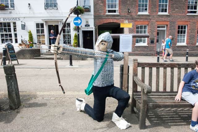 A scarecrow from last years festival. Picture by Frank Copper.