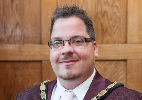 The new mayor of Littlehampton, councillor Billy Blanchard-Cooper. Picture: Scott Ramsey