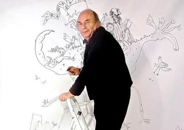 Quentin Blake at the Jerwood Gallery SUS-170522-092434001