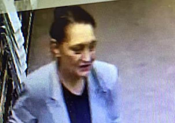 Images of woman sought in conjunction with incidents. Pic: Sussex Police