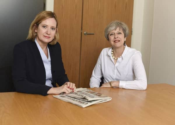 Amber Rudd, Home Secretary with Theresa May