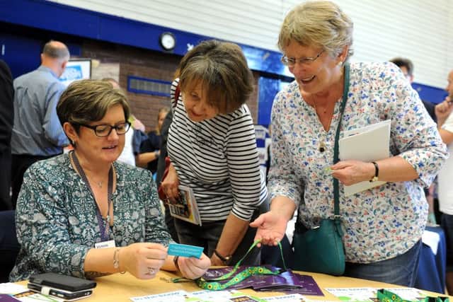 Guests at the Dementia Day in Clair Hall. Picture: Steve Robards