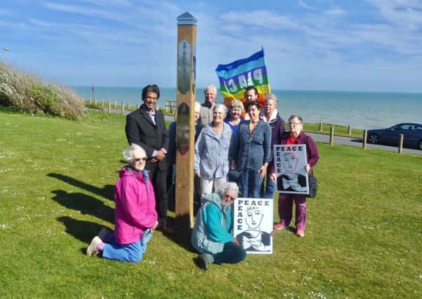 Bexhill Peace Pole SUS-170523-134633001