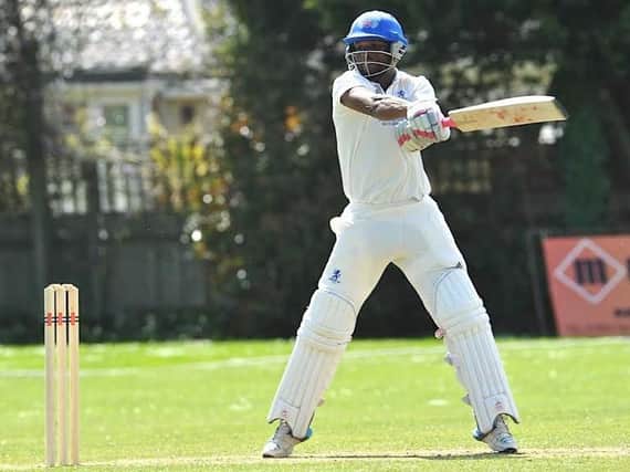 Goring overseas Kellon Carmichael took five wickets in Goring's win on Saturday. Picture by Stephen Goodger