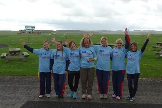 Sister Clare Knowles did the skydive to raise money for the Worthing Churches Homeless Project as part of a larger group