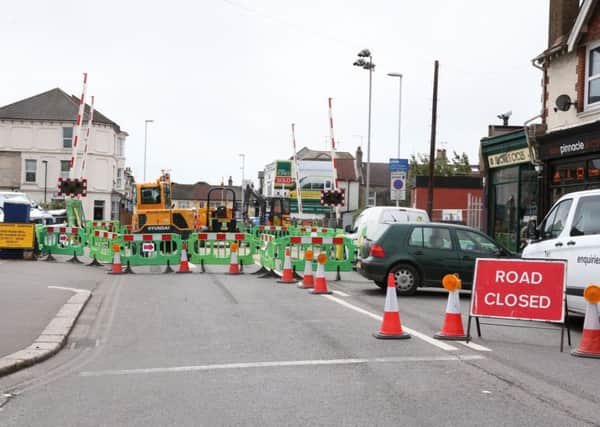 The level crossing is expected to reopen tomorrow. Picture: Eddie Mitchell