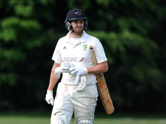 Ansty's Jethro Menzies on Saturday. Picture by Steve Robards