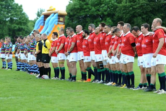 A minute silence took place at the festival as a mark of respect for the Manchester bomb victims. Picture: Steve Robards