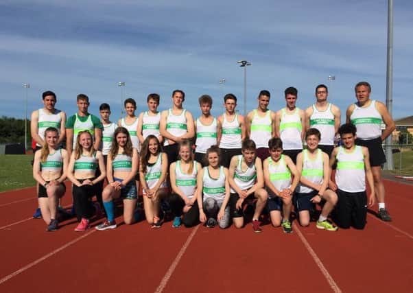 Chichester Runners seniors at the match they won / Picture by Paul Compton