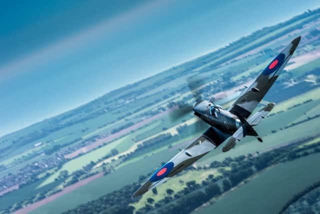Battle of Britain experience at Goodwood. Flying with Spitfires. Photo by Jayson Fong