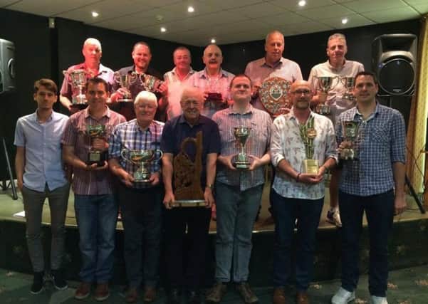 Some of the winners at the Worthing and District Snooker and Billiards League 2016/17 presentation night SUS-170506-111407001