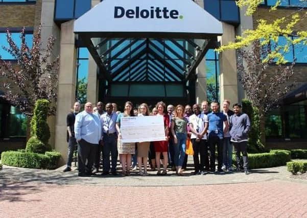 Employees at Deloitte