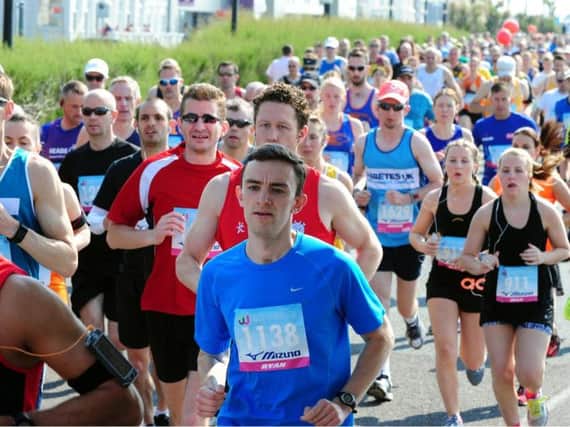 Runners get going in the Worthing 10k race last year. Picture by Kate Shemilt