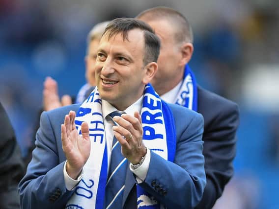 Brighton chairman Tony Bloom. Picture by Phil Westlake (PW Sporting Photography)