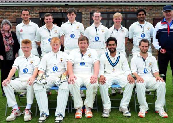 Eastergate CC line up for the 2017 season / Picture by Kate Shemilt