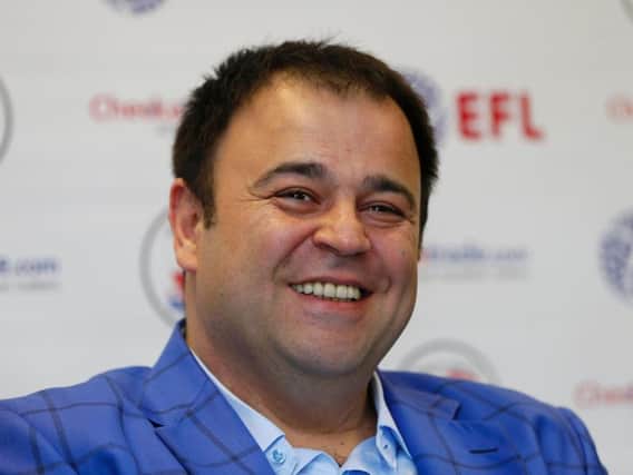 Crawley Town chairman Ziya Eren. Picture by James Boardman/Telephoto Images