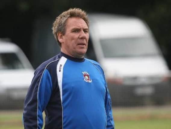 Oakwood FC manager Mark Gilbert