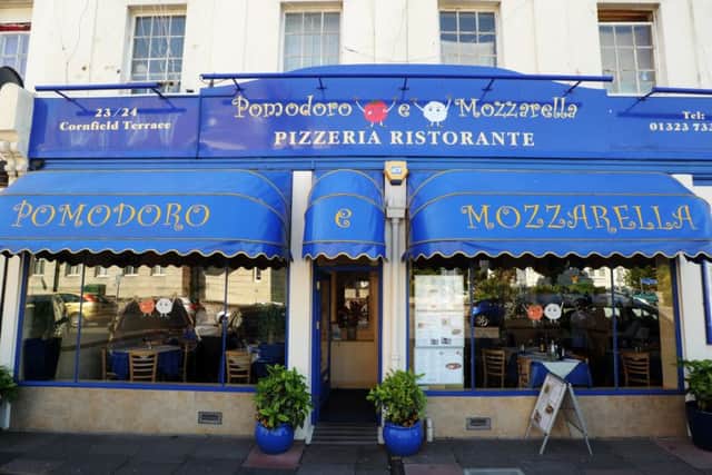 Pomodoro e Mozarella Restaurant in Eastbourne (Photo by Jon Rigby)