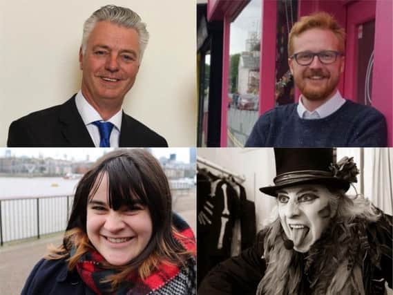 The candidates for Brighton Kemptown
