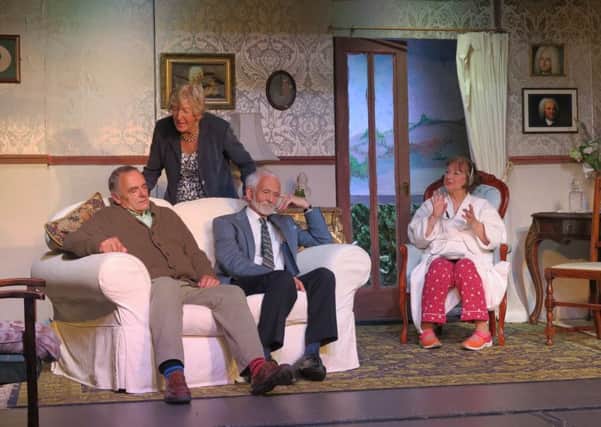 From left: Peter Bradley as Wilf, Patsy Mortimer as Jean, George Yates as Reggie and Wendy Davies as Cissie