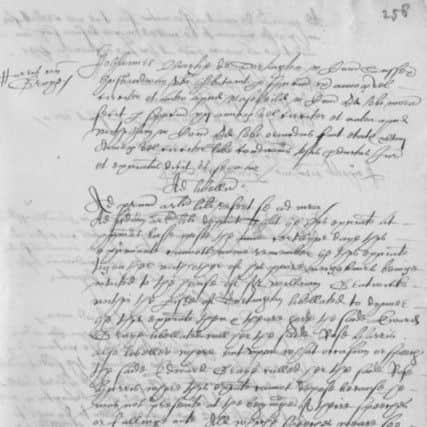 Deposition of John Bayley in the defamation case of Harris v Graye, 1606/7. Peter Wilkinson has spent several years translating these documents into modern English.