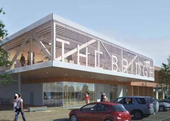 New Broadbridge Heath Leisure Centre (photo from HDC's planning portal). SUS-160830-142100001