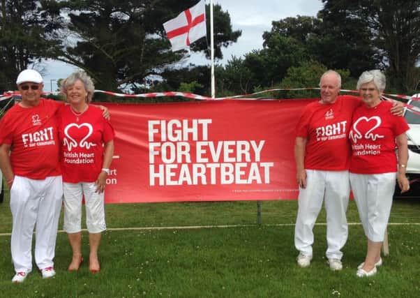 British Heart Foundation charity day at Crablands BC