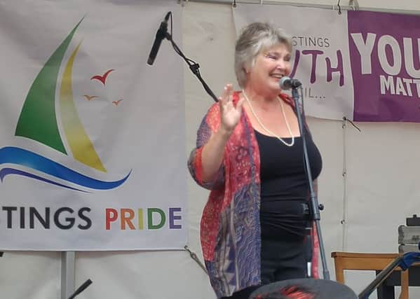 LGBT Poet Laureate Trudy Howson SUS-170706-142937001