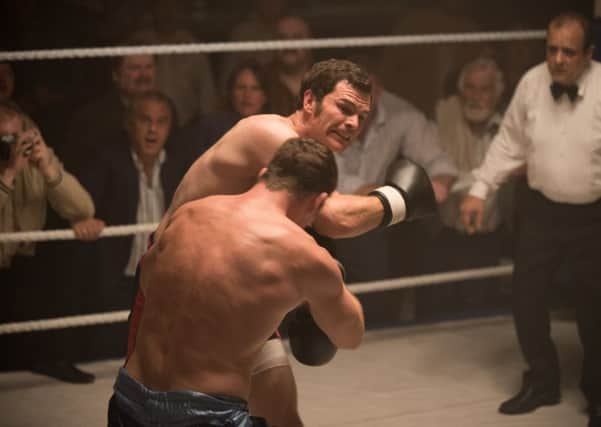 Josh Helman and Michael Bisping in My Name is Lenny. Photo: Rob Youngson