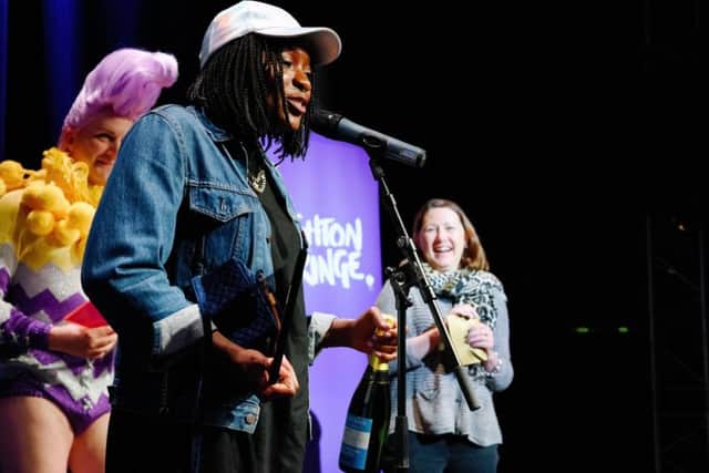 Rachael Young won The Space to Dance Award at the Brighton Frionge 2017 awards (Photograph: James Bellorini)