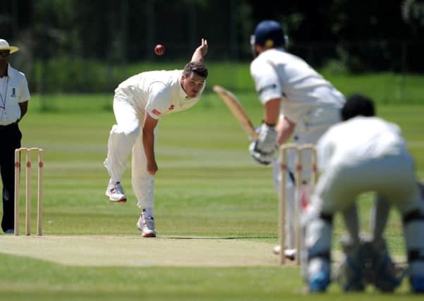 Cricket: Sussex League Division 4: Horsham 2nd v Steyning (batting). Joe Clarke. Pic Steve Robards SR1712670 SUS-170406-214037001