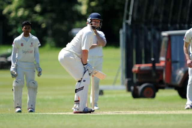 Cricket: Sussex League Division 4: Horsham 2nd v Steyning (batting). Hywel Jones. Pic Steve Robards SR1712708 SUS-170406-214204001