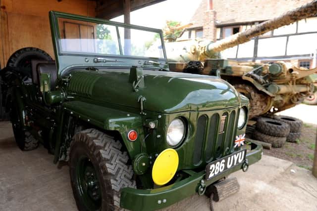 Capel Military Vehicle Show press preview day. Pic Steve Robards SR1712368 SUS-170206-180710001