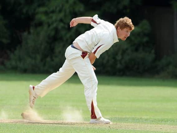Steyning seamer Owain Jones took four wickets in his side's win on Saturday. Picture by Derek Martin D14321316