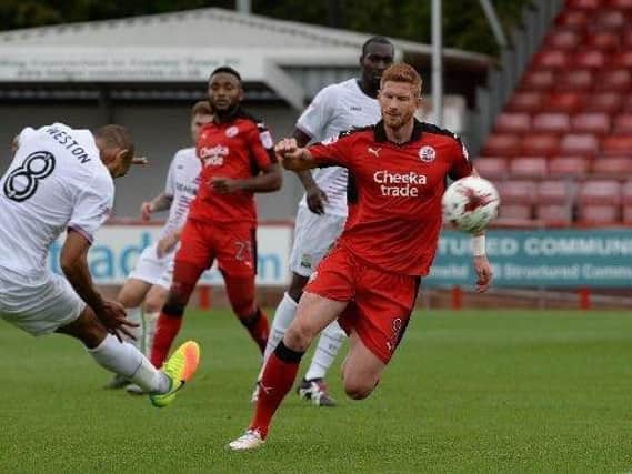 Matt Harrold would love to stay at Crawley Town.
Picture by PW Sporting Photography