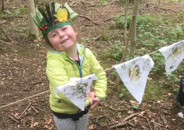 Tots aged three to five can go to the group sessions. Picture: Sussex Wildlife Trust