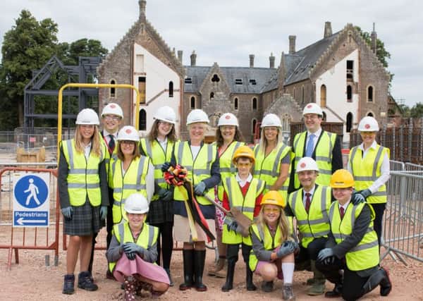 23/06/2017 -  - Groundbreaking Ceremony led by Lady March (pictured centre with spade) at Chichester Free School, Convent Building, Hunston Road, Chichester, with pupils teachers and school governors