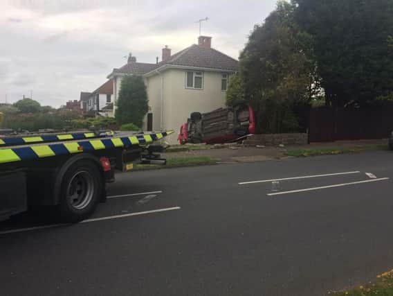 A woman has been taken to hospital after a collision in Bexhill this morning (Thursday). Photo by Adrian Praill