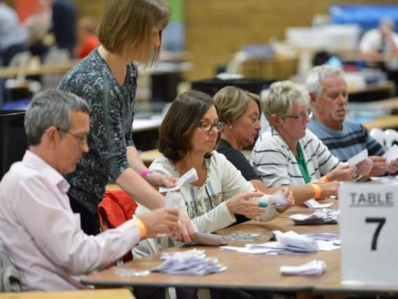 Lewes count. Photo by Peter Cripps.