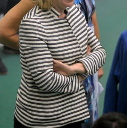 General election count at Horntye Park, Hastings.
Amber Rudd SUS-170906-061401001