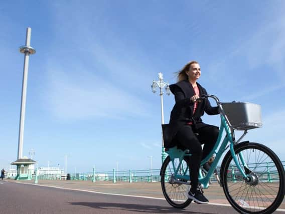 The new 'SoBi' bikes set to launch in Brighton and Hove this year