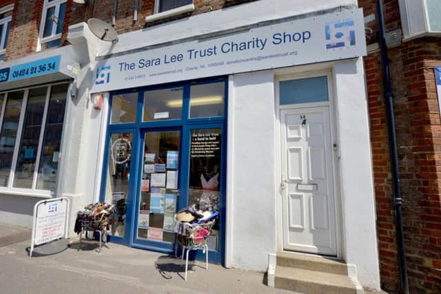 Sara Lee Trust Charity Shop, Sidley. SUS-170613-134413001