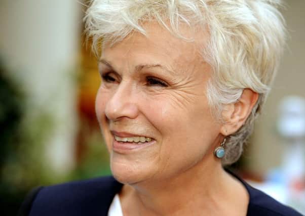 Julie Walters was in the elephant area in the middle of Swan Walk, Horsham. Pic Steve Robards SR1520041 SUS-150819-152332001