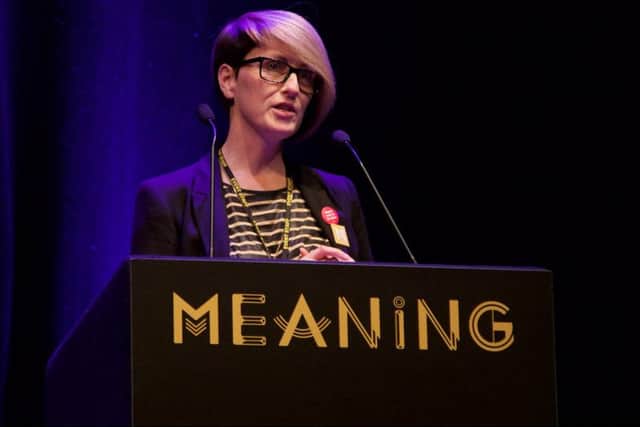 Louise Ash, producer of Meaning, at last year's event