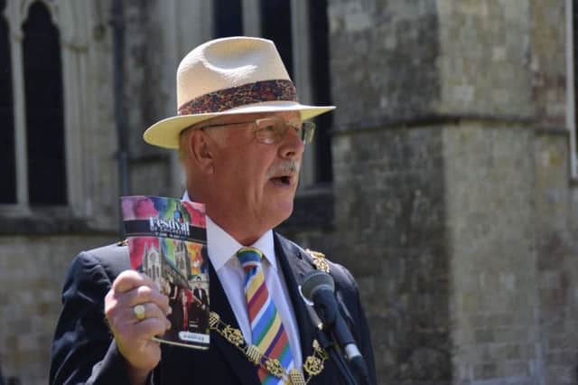 Chichester Mayor Councillor Peter Evans